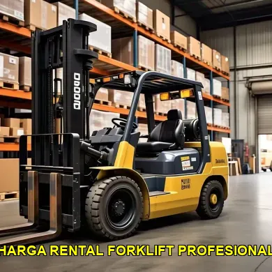 harga rental forklift profesional